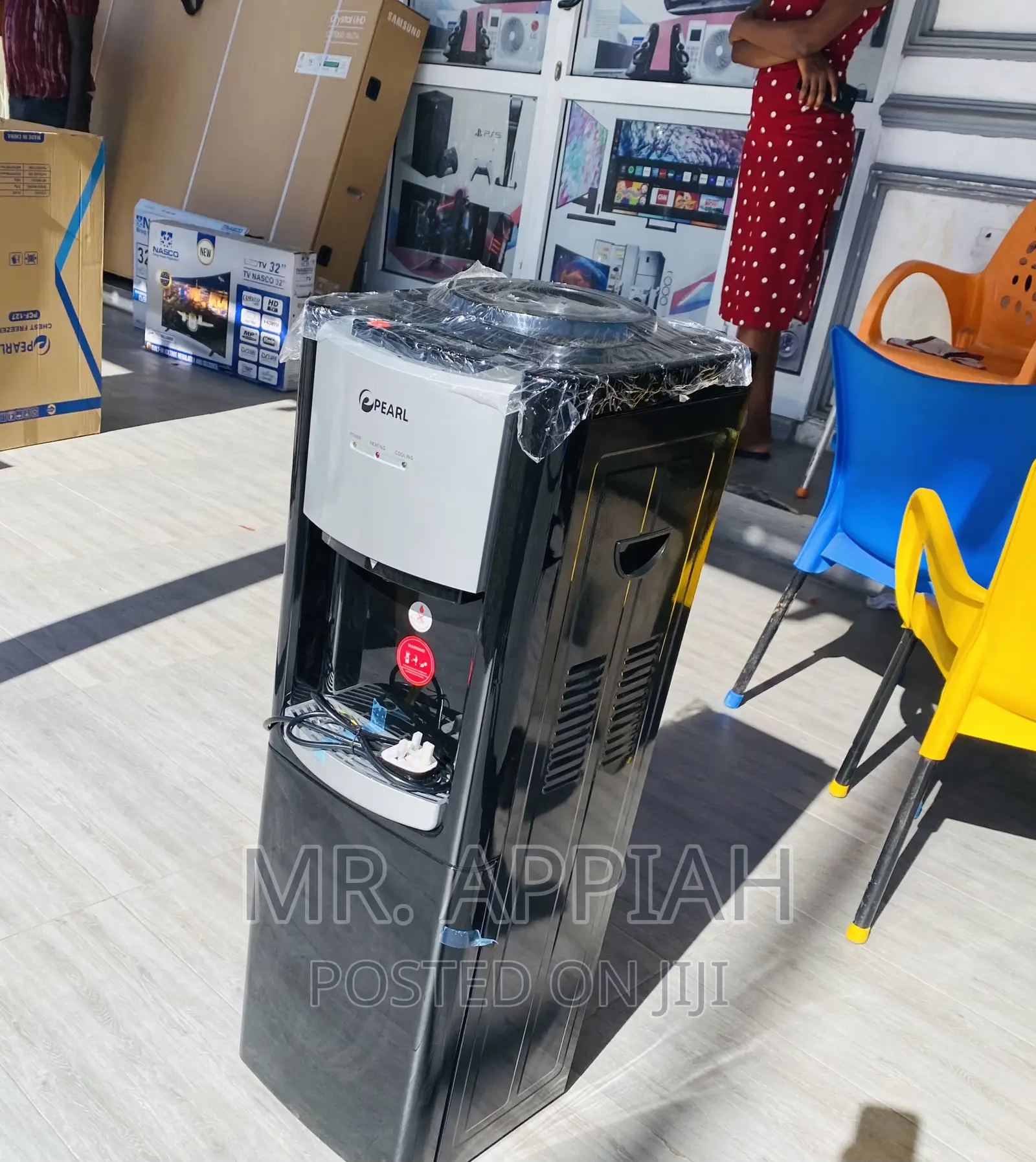 New Pearl PWD —2008 Electric Water Dispenser(Black/Gray).