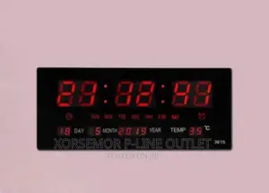 Wall Mount Digital Alarm Clock