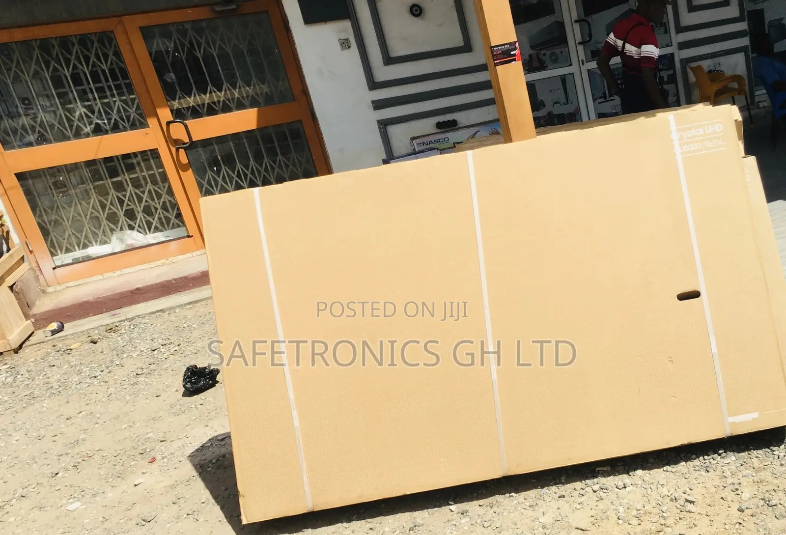 Black 85 Inches Glossy LED UHD Smart Cu80 Samsung