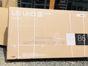 86 Inches Glossy LED UHD UQ90 Smart Black Lg Tv