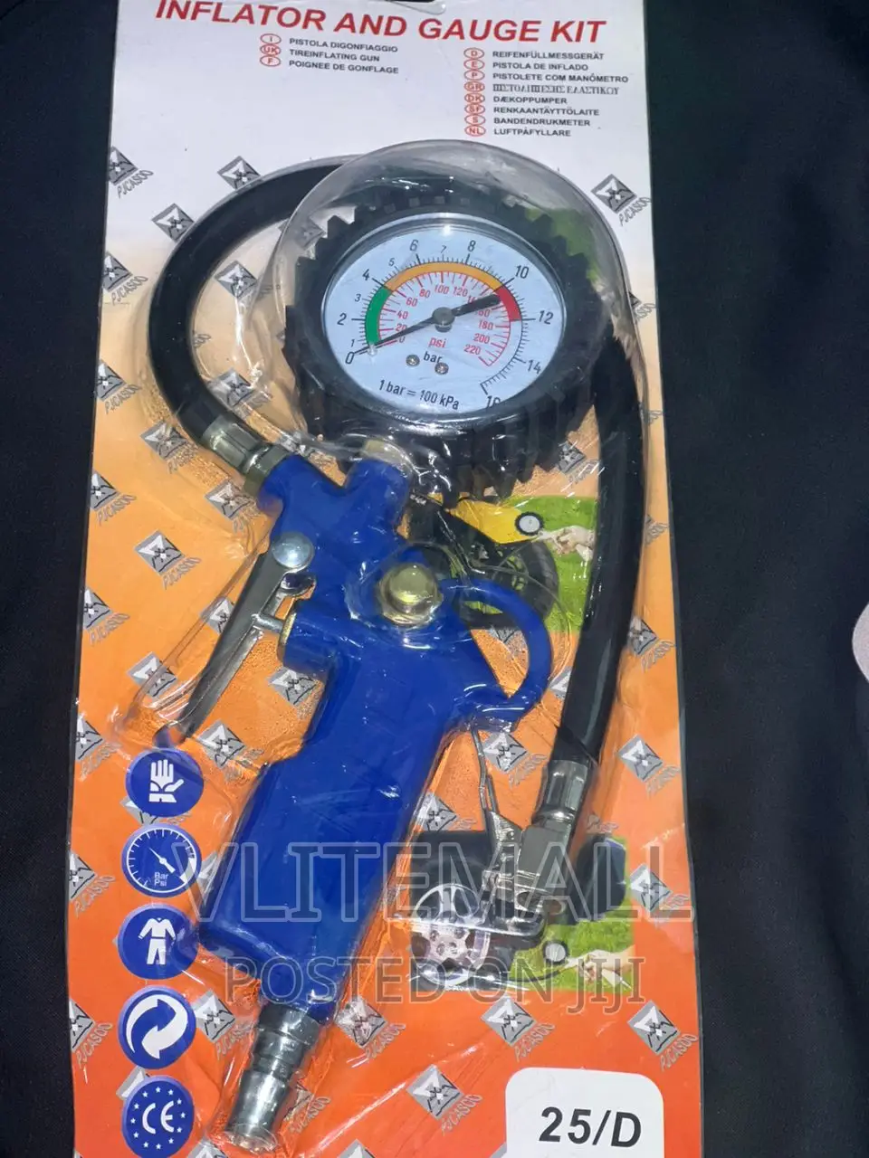 Inflator And Gauge Kit