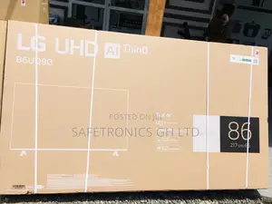 Black Smart UHD UR90 86 Inches Glossy LED LG Tv 