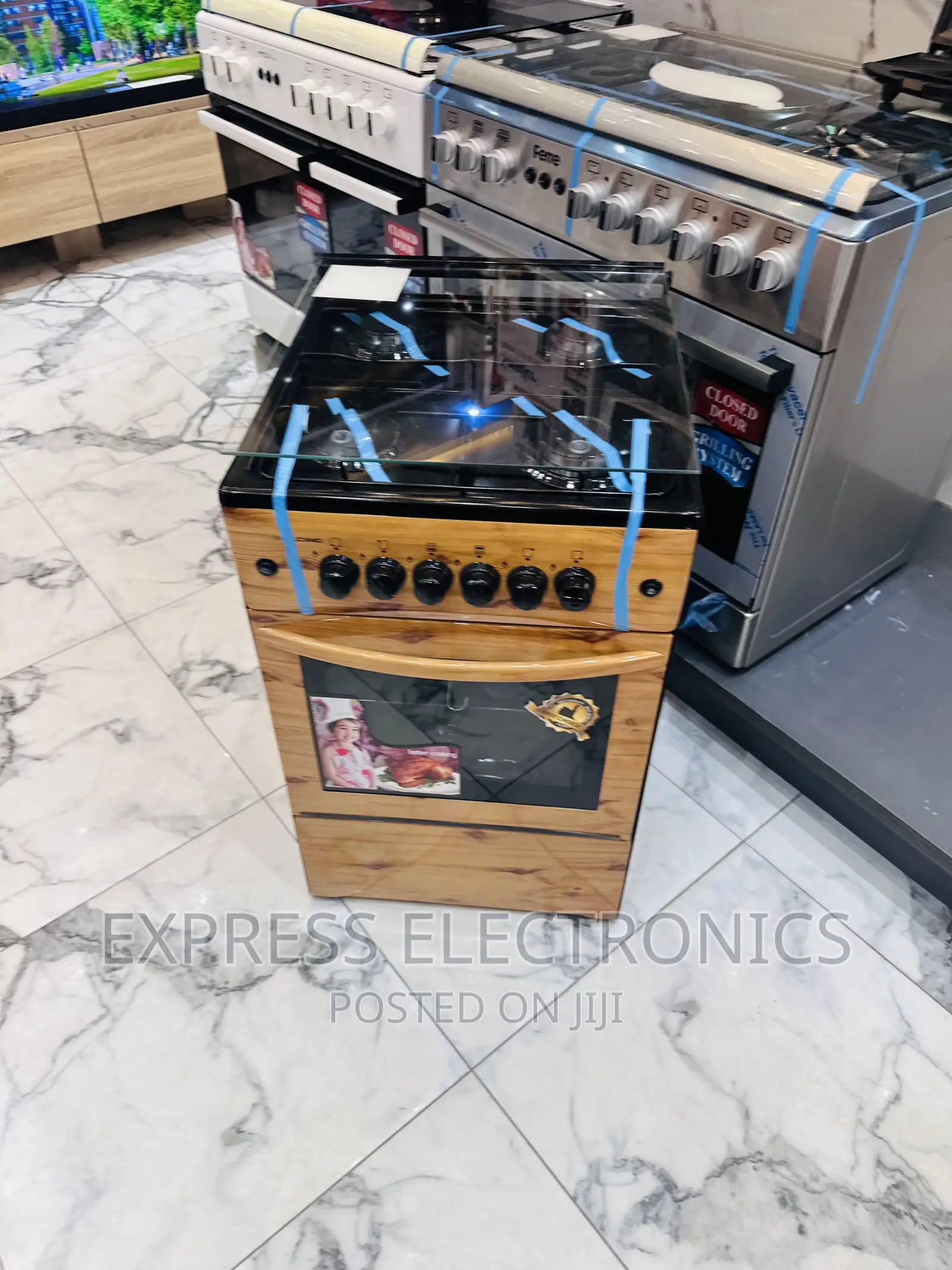 Text Us for Your Light Wooden Gas Cooker 4burner