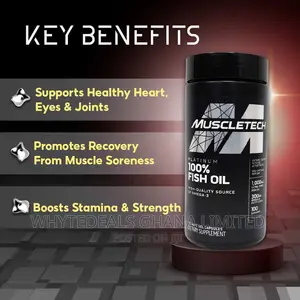 Muscletech Platinum 100% OMEGA Fish Oil Epa Dha Burn Fat