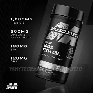 Muscletech Platinum 100% OMEGA Fish Oil Epa Dha Burn Fat