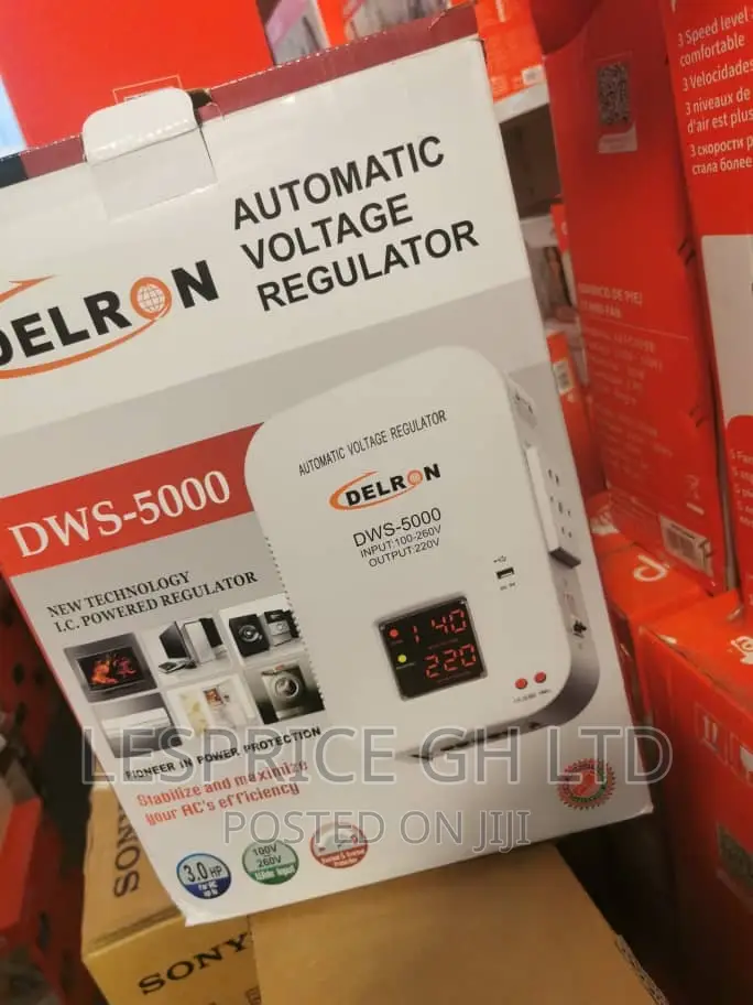 Delron 5000VA Automatic Voltage Regulator