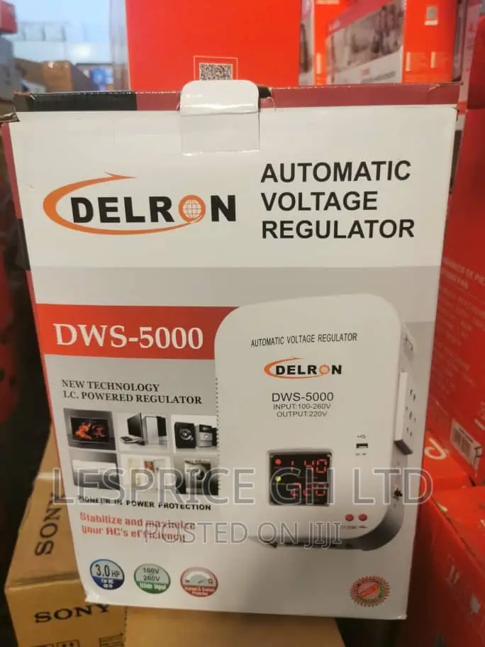 High Quality//Automatic 5000VA Delron Stabilizer