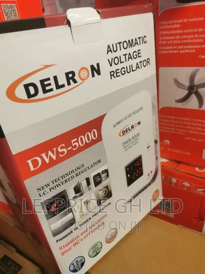 Delron 5000VA High Quality Stabilizer