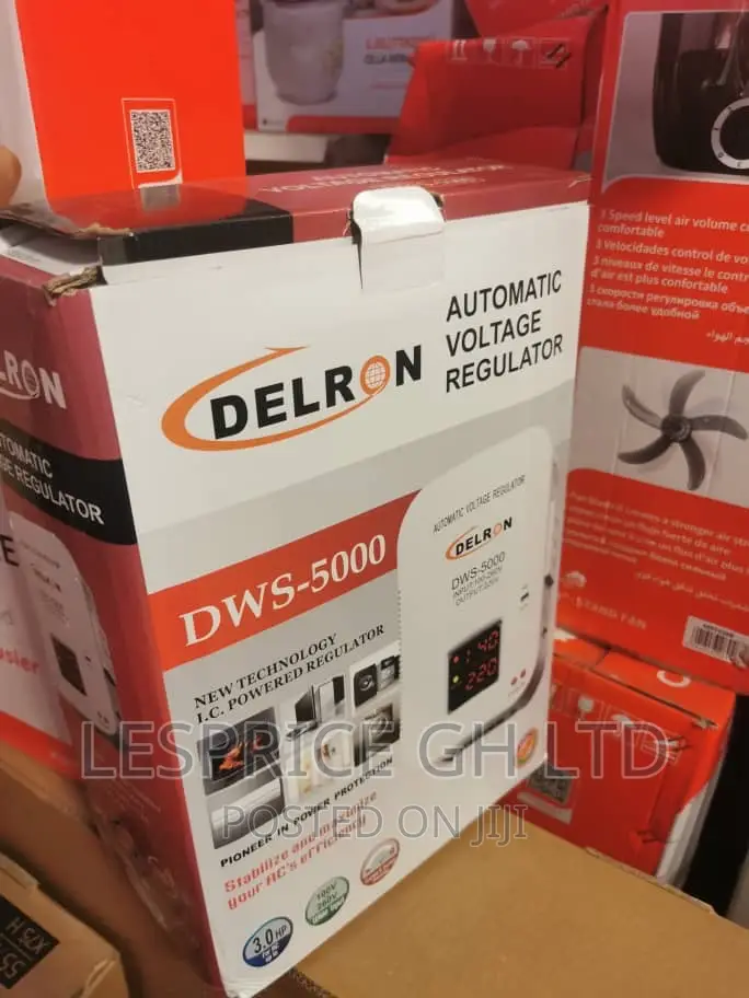 Delron 5000VA Powerful Automatic Regulator