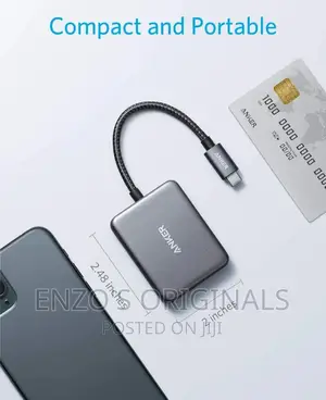 Anker Usb-C to Dual Hdmi Adapter Multiple Display Adapter