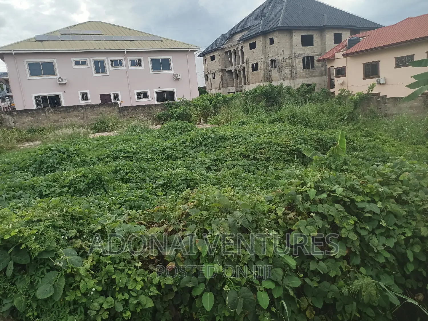 Full One Plot for Sale at Kwadaso Hilltop