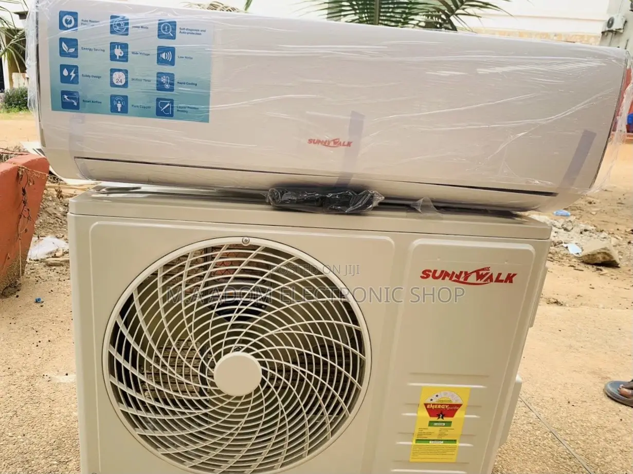 Sunny Walk 1.5hp Split Type Air Conditioner(R410)White