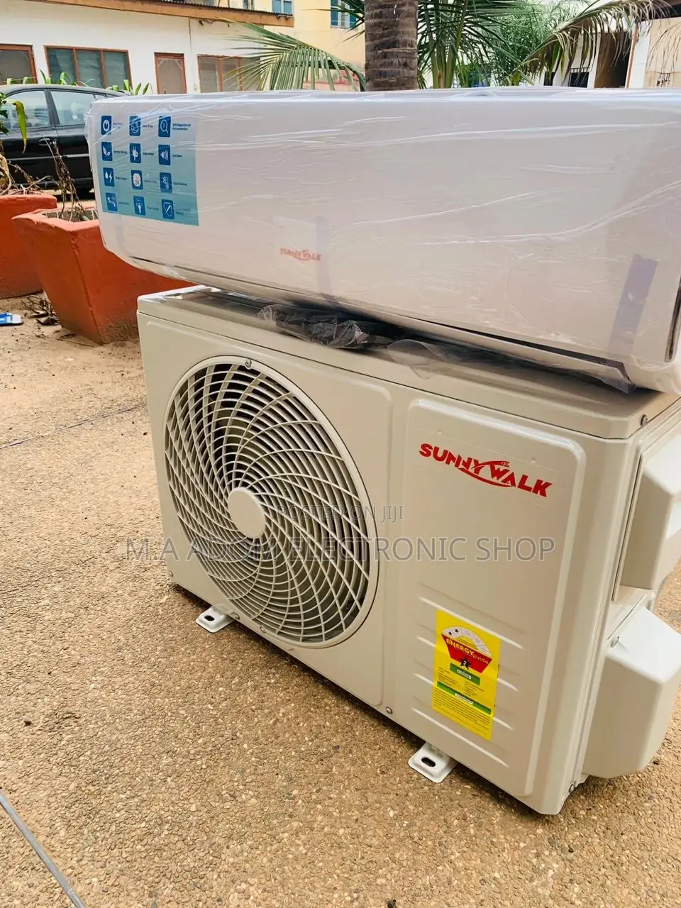Durable Sunny Walk 1.5hp Air Conditioner(White)