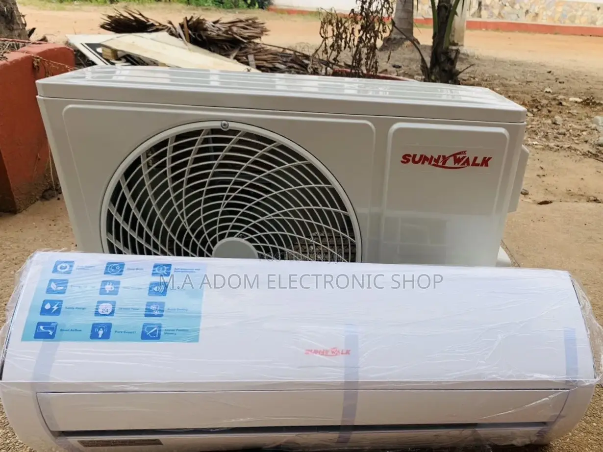 Authentic Sunny Walk 1.5hp Split Air Conditioner(Whit)R410.