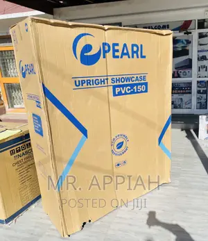 Latest and Affordable Pearl PCV-150 3 Door Display Fridge.