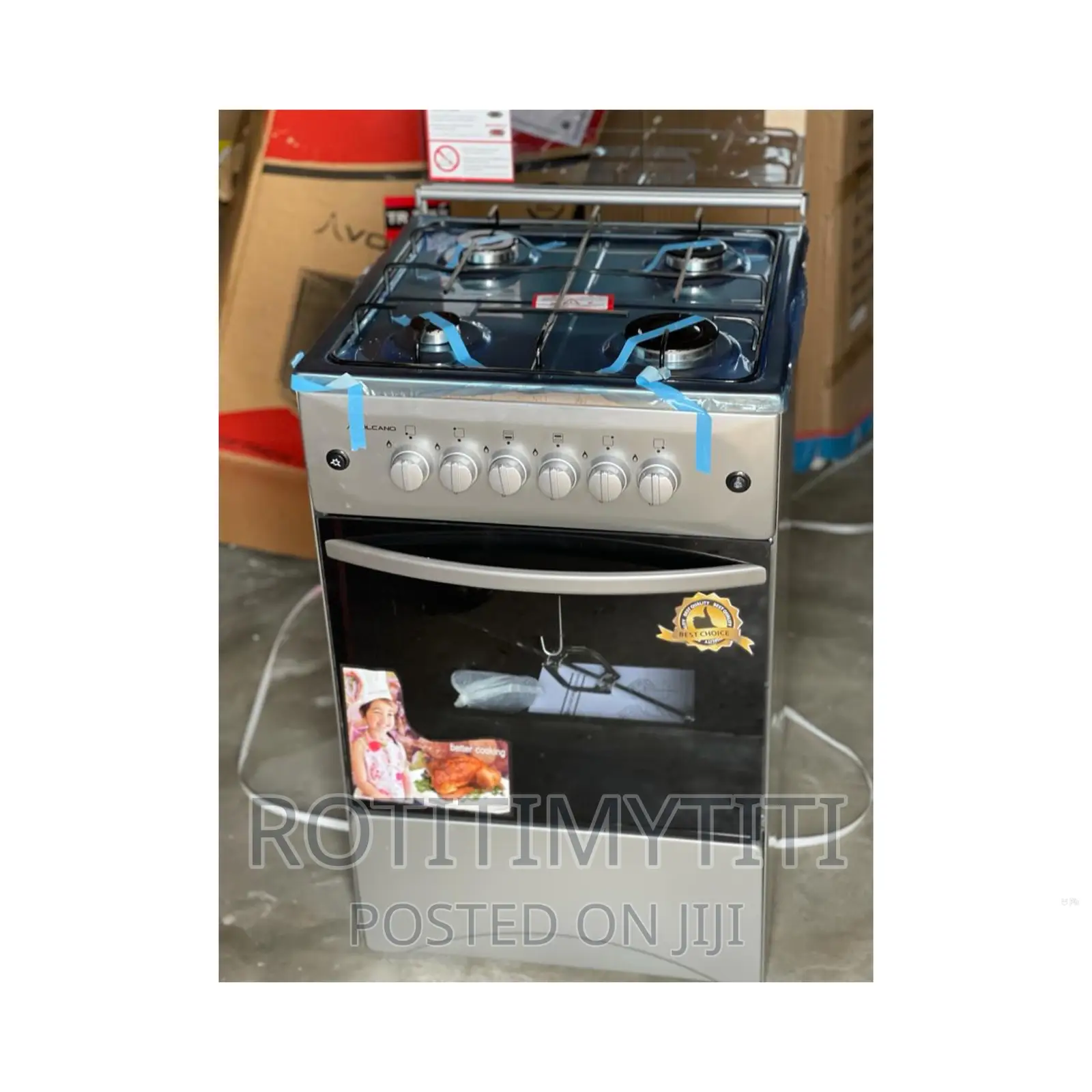 Volcano 4 Burner Top Stainless Gas Cooker in Accra Metropolitan