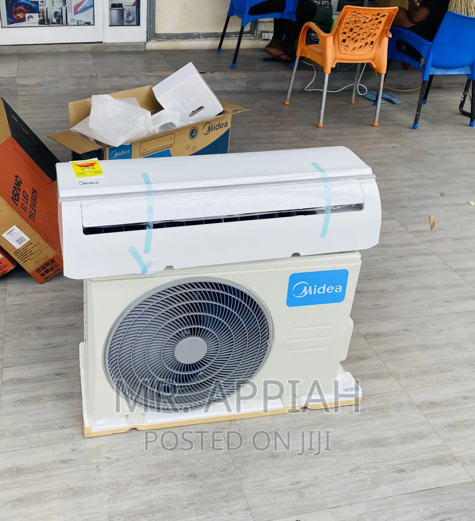 Buy Authentic Midea 1.5hp Split Type Electric Ac(White) 
