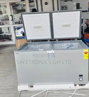 425 Liters Chestfreezer Gray Doubledoor Nas500fc Electric