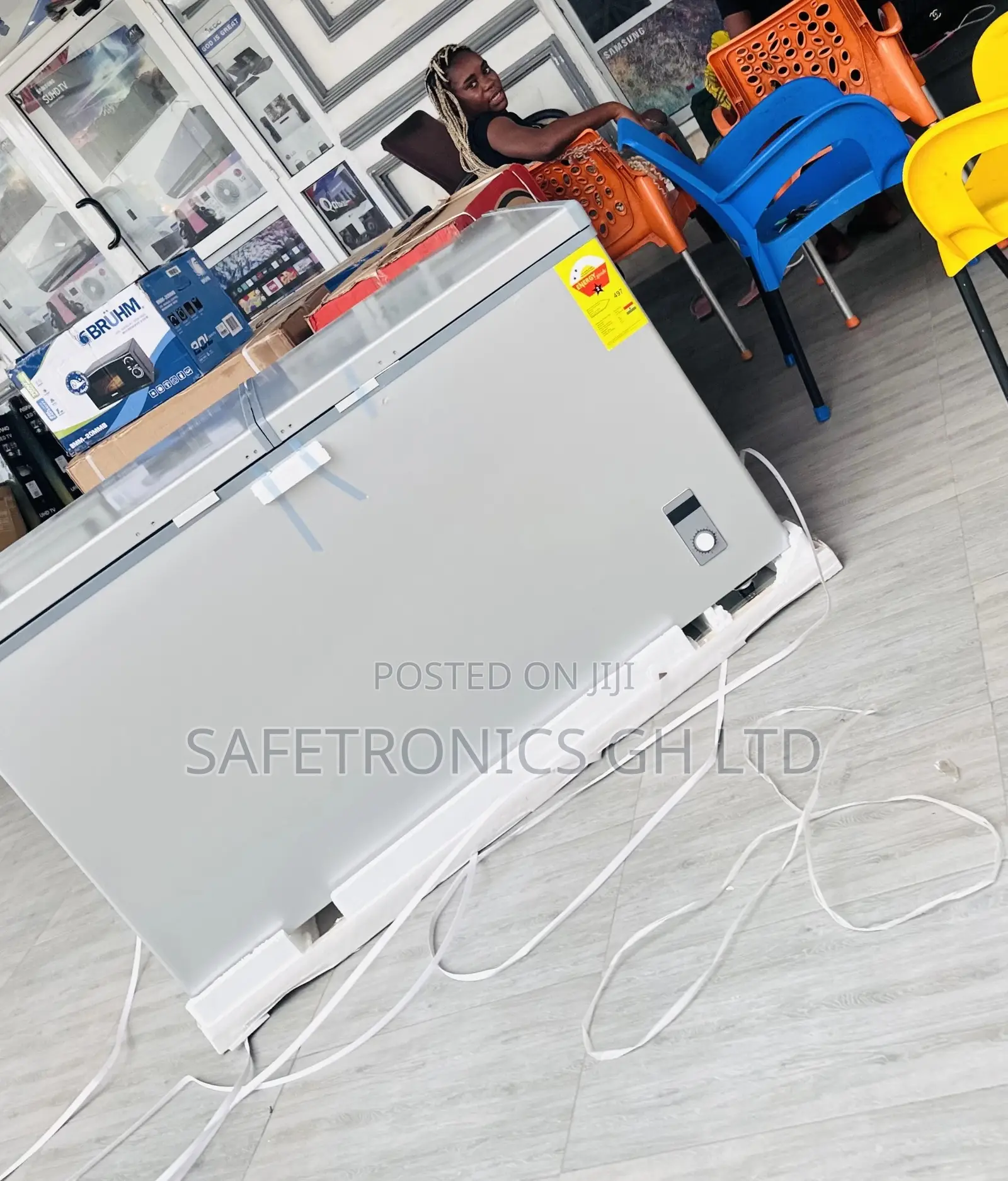 Lasting Nasco Doubledoor Chestfreezer Nas500fc 425 Liters 
