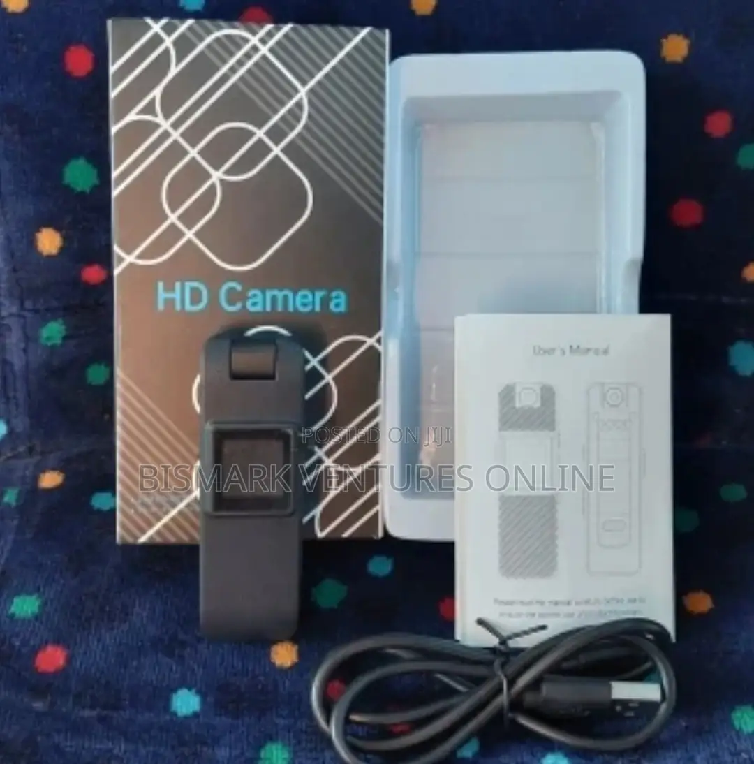Mini Body Worn Spy Camera With LCD Screen