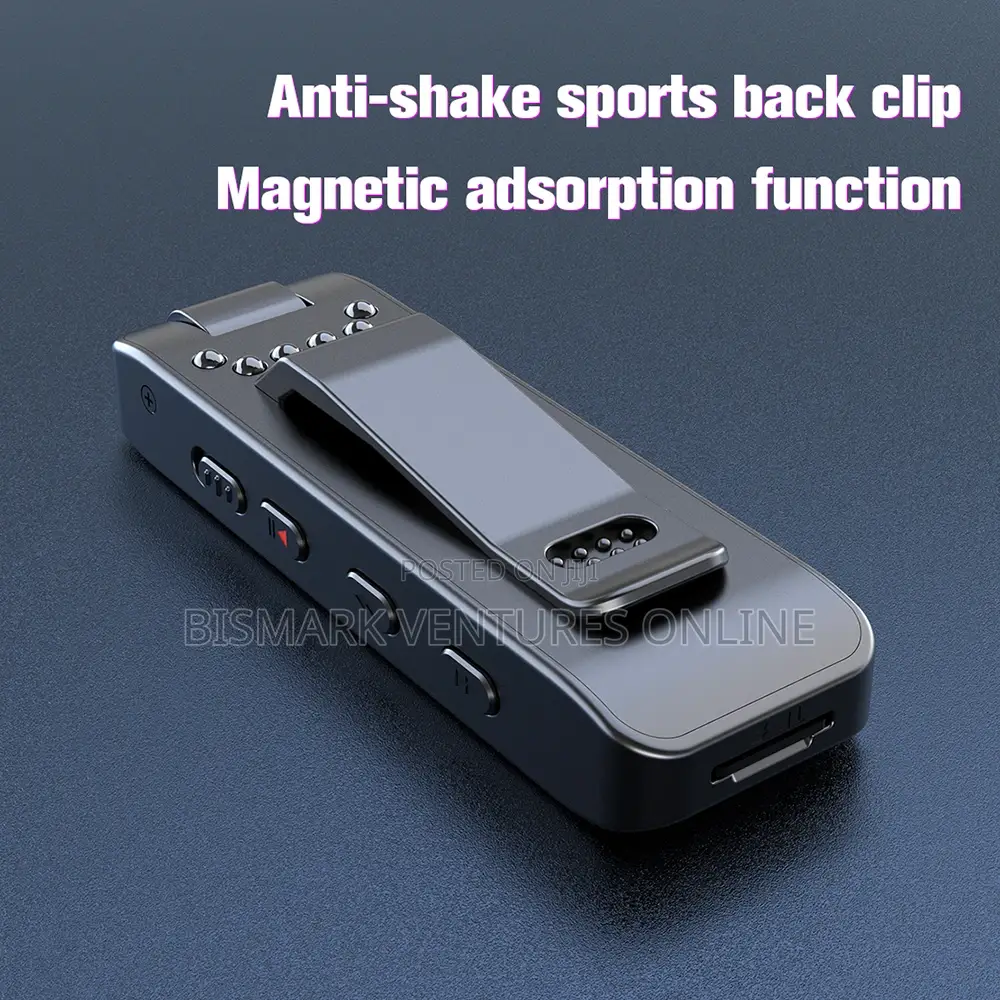 Mini Body Worn Spy Camera With LCD Screen