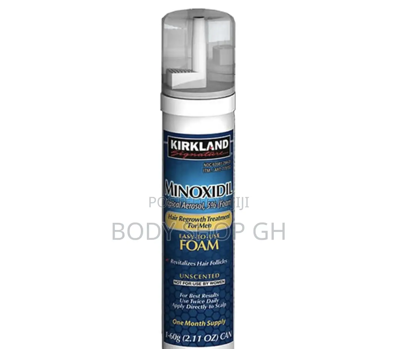 Kirkland Minoxidil Foam - [ Hairline, Baldness, Beard Grow ]