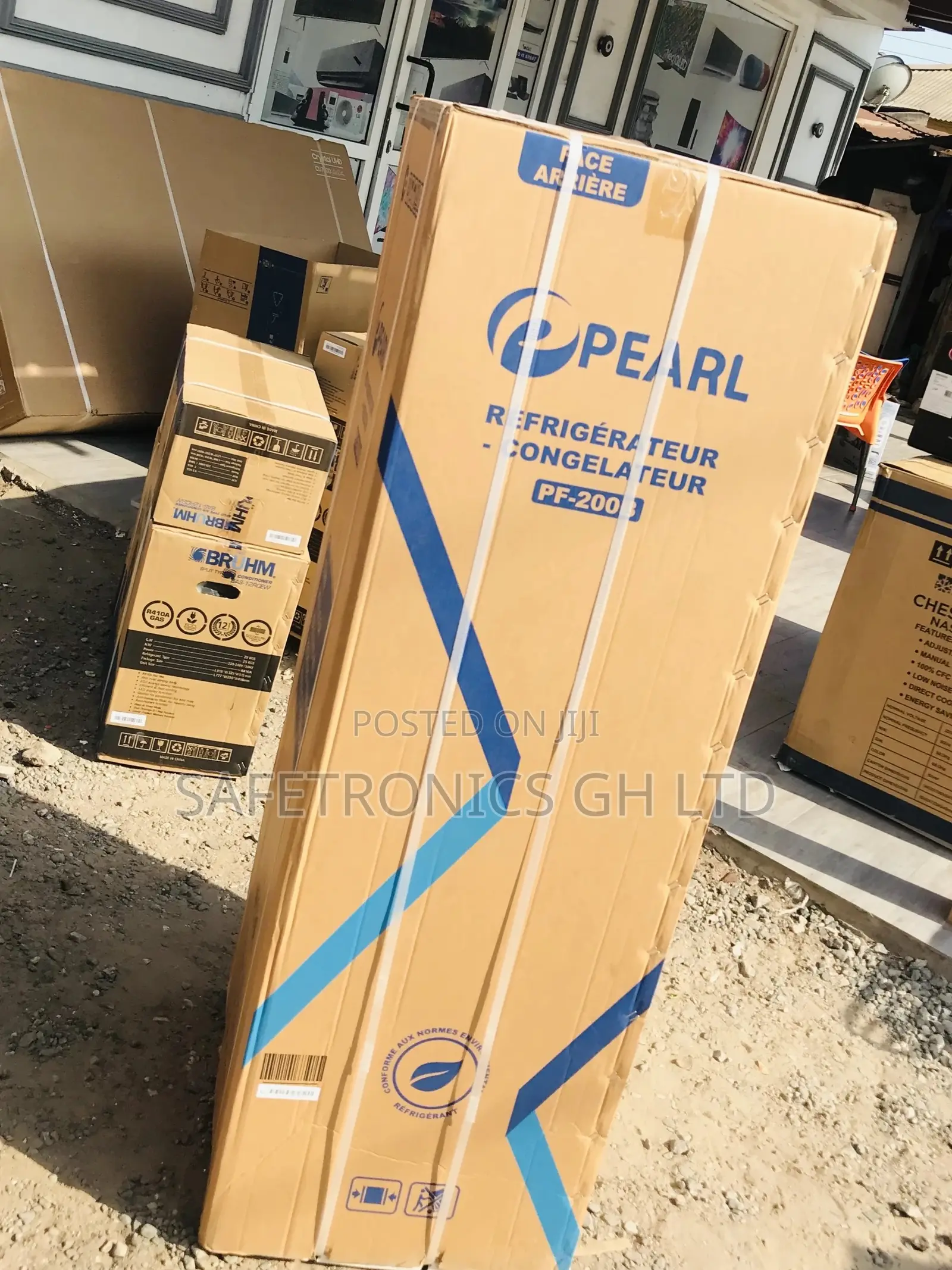 Pearl Doubledoor PF-200B 140 Liters Bottomfreezer Fridge