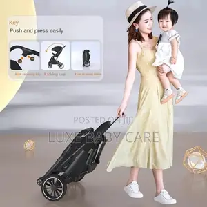 Baby Stroller With Flip Handle