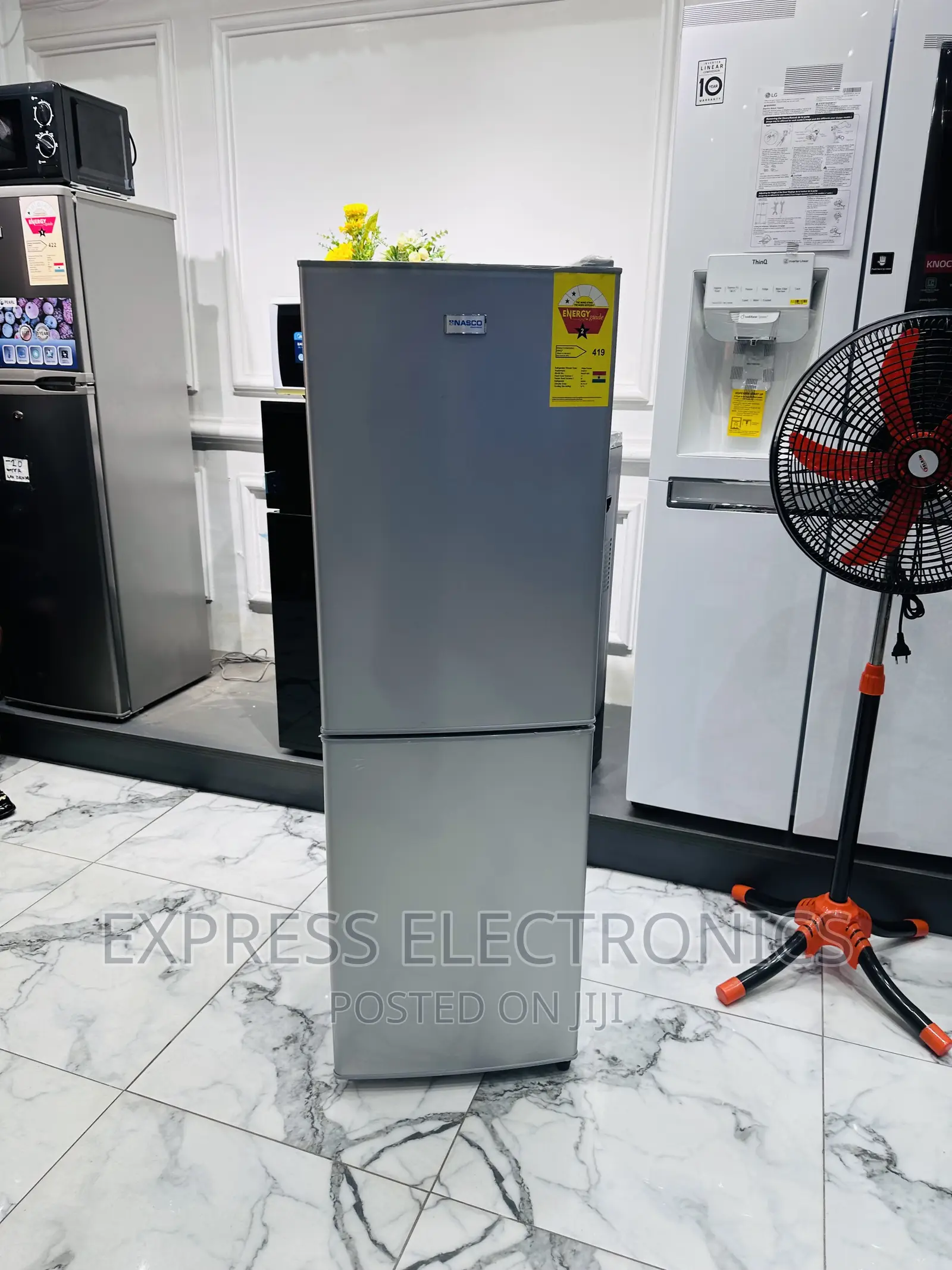 Get a New Nasco Nasd2-20fl Double Door Fridge