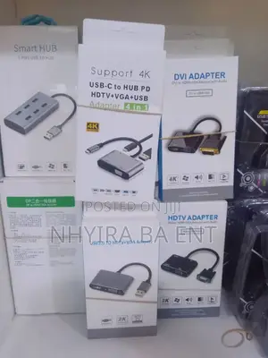 Type C and Usb Hubs Available