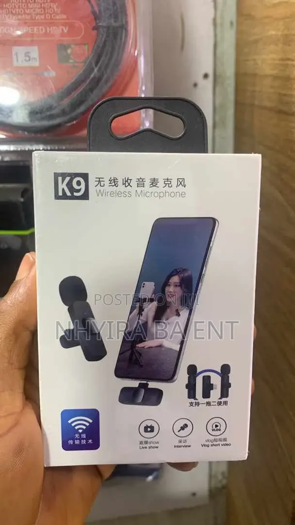 Original Wireless Microphone for Phones (iPhone and Android)