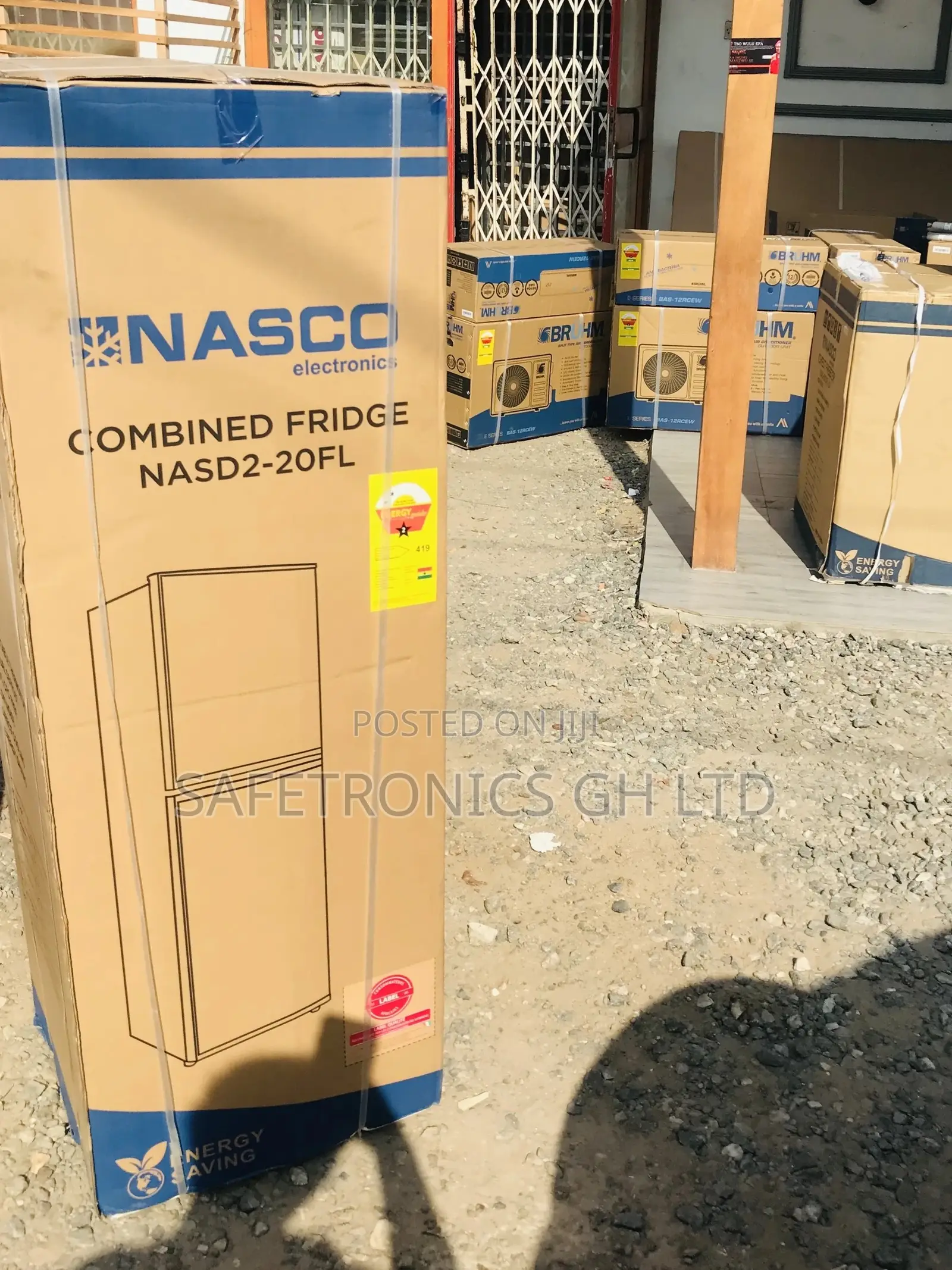 Purchase Nascod2-20fl Doubledoor Bottomfreezer Gray Fridge