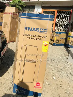 Doubledoor Gray Doubledoor Nascod2-20fl Fridge 