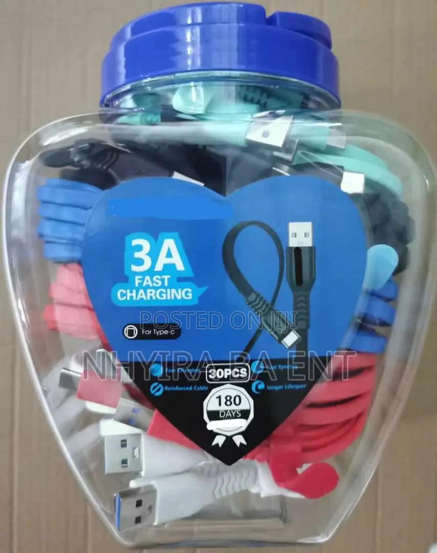 Original Chargers Available Type C, iPhone and Android