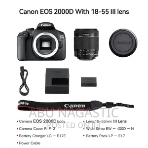 Canon EOS 2000D SLR Camera