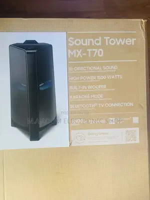 Samsung 1500watts Tower MX - T70 Bluetooth Speaker