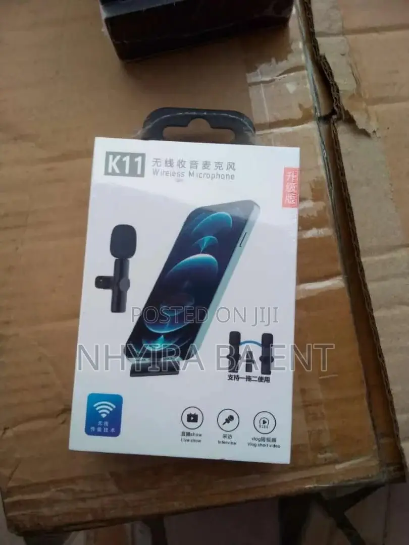 Original Wireless Microphone for Phones (iPhone and Android)