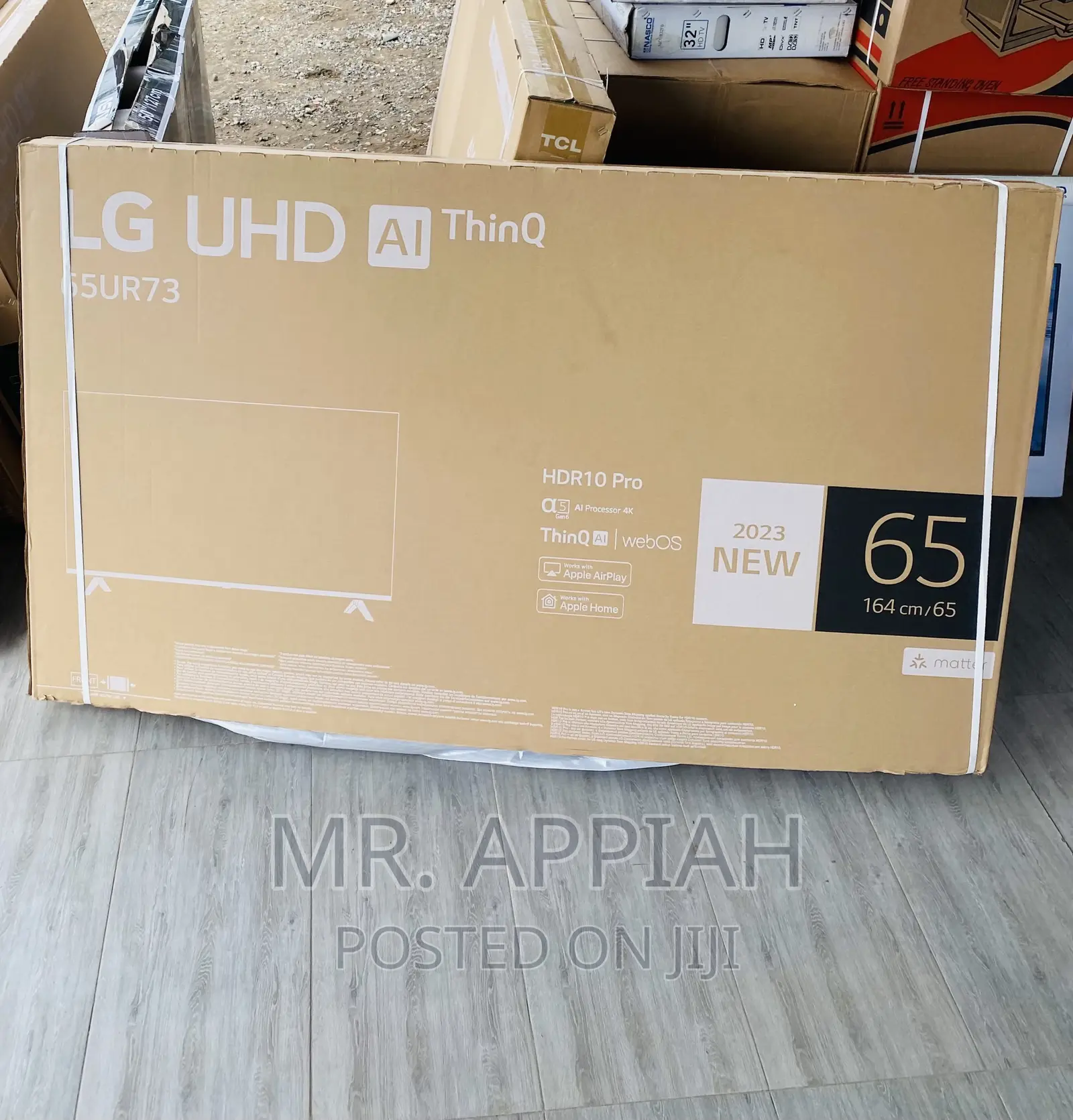 Latest and Affordable LG65UR7300 65” Uhd Smart Tv(Black)