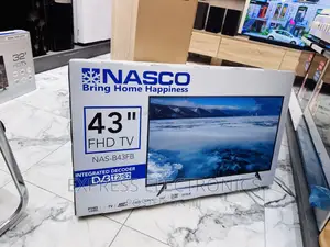 Get a New Nasco Tv FHD Satellite Digital 43”Tv