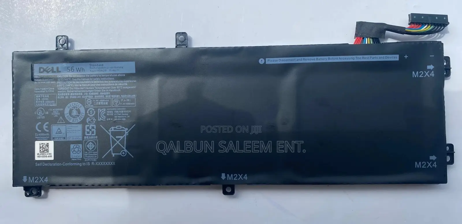 Dell H5h20 Laptop Battery For Precision 5510 M5520 9550 9570