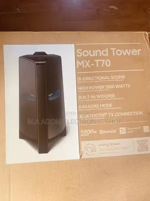 New Samsung Party Box 1500w With Bluetooth Usb Aux