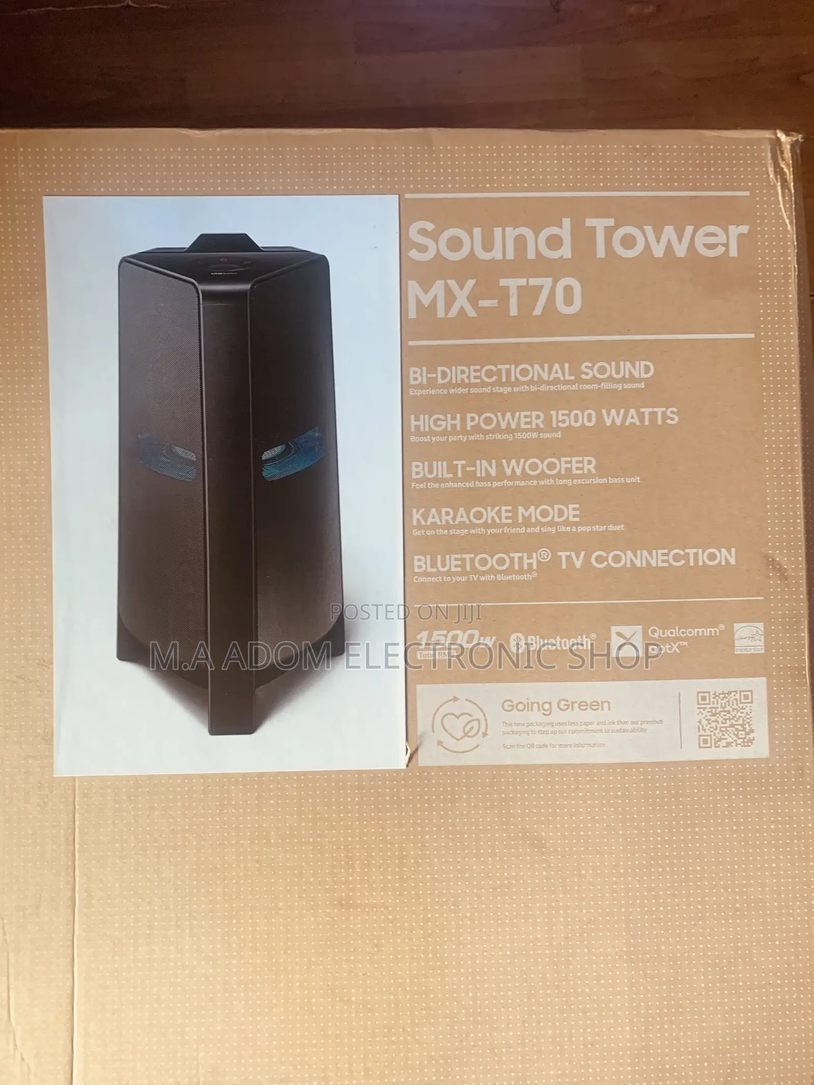Brand New Party Box 1500 Watts Speaker