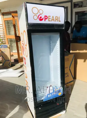 Free Standing Pearl PVC-28 Electric Display Fridge 