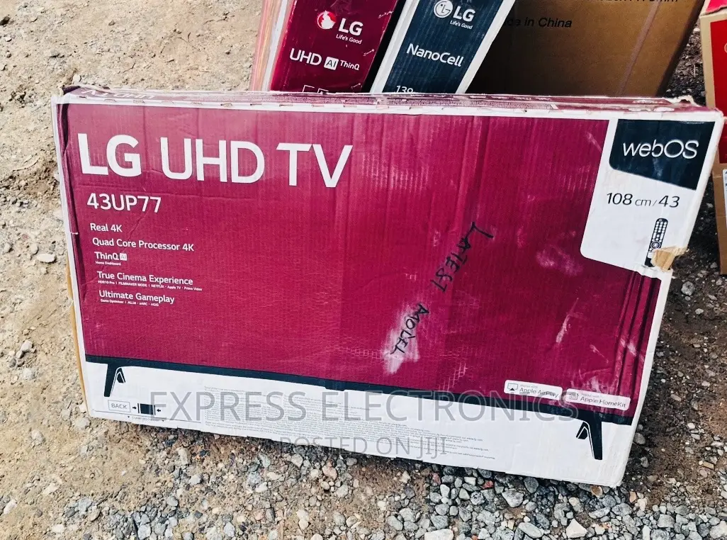 Text Us for Your LG UHD Smart 43”UP77