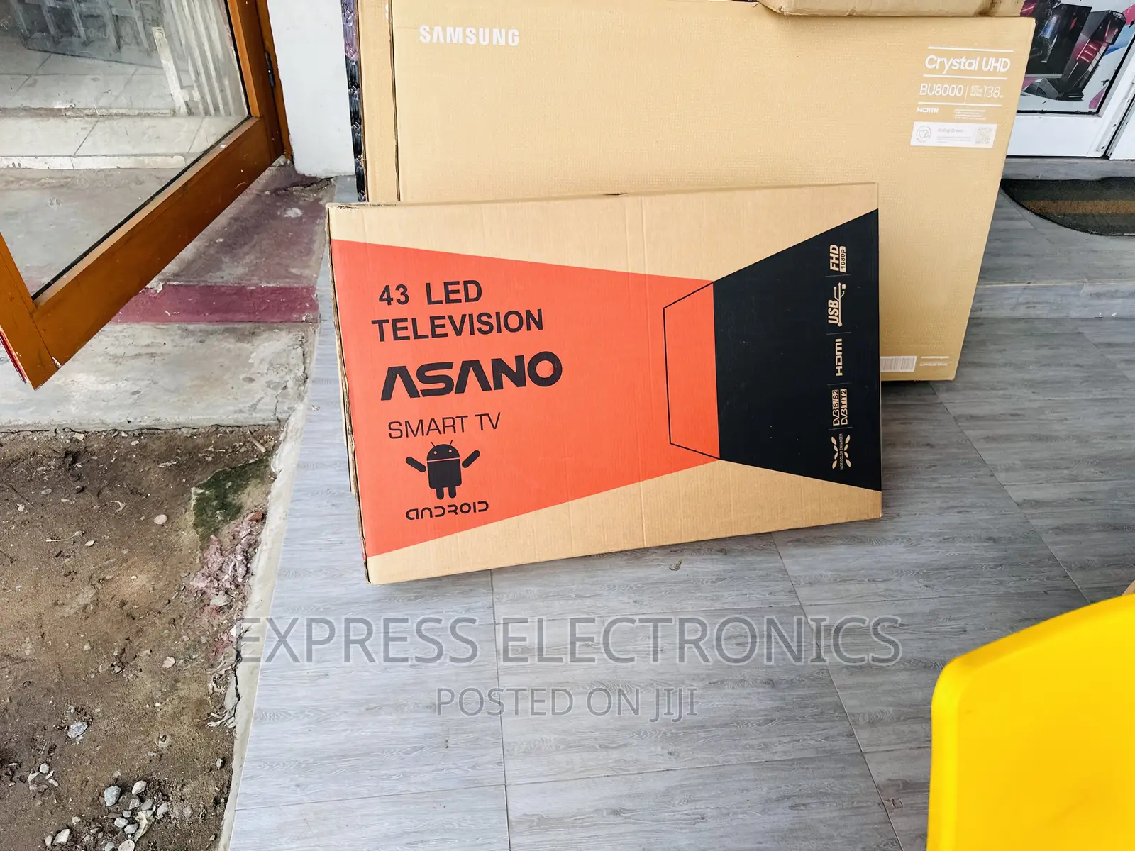 Get a New Asano 43”Android Smart 43”FHD