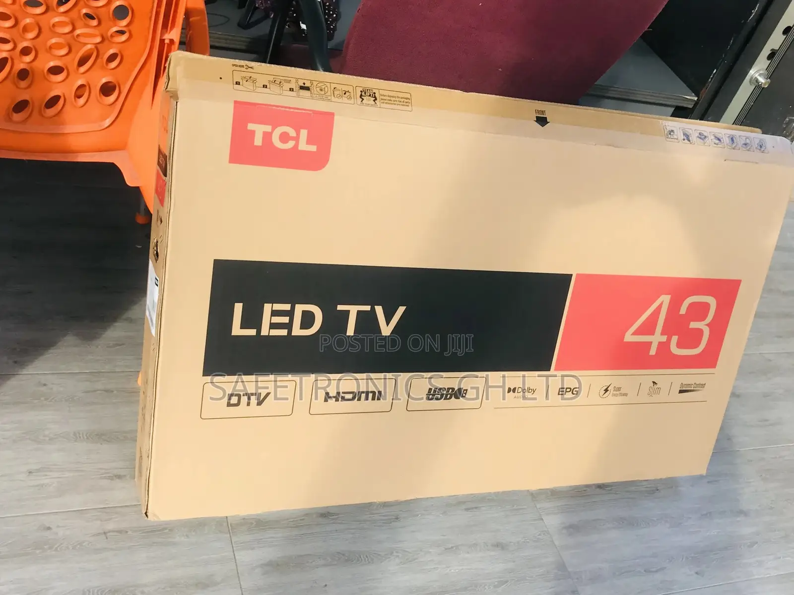 S5400 a 43 Inches Black TCL Digital Glossy LED Tv