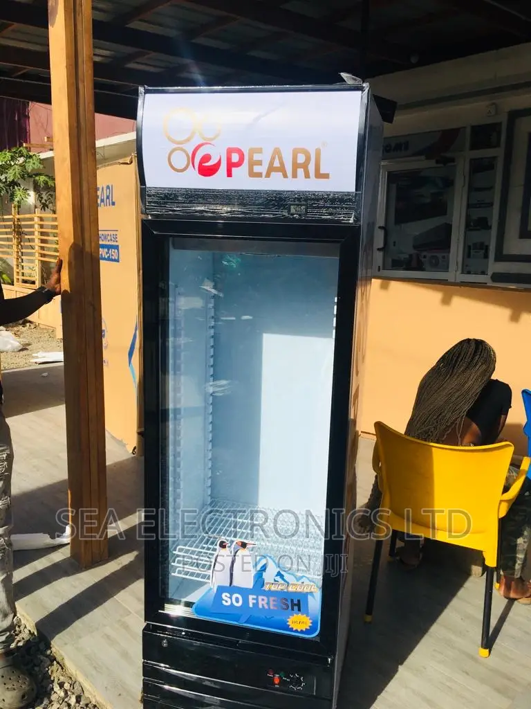 New Brand Pearl Pvc-28 Display Fridge Cooler 178 Litres