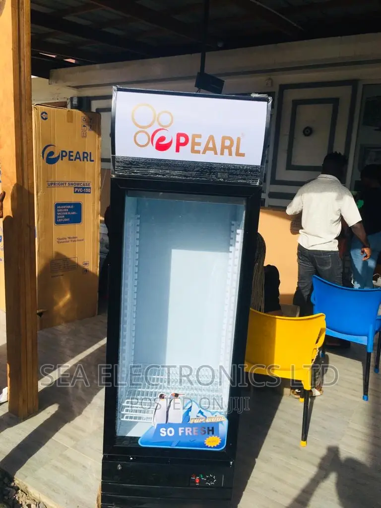 Great Pearl Pvc-28 Display Fridge Beverage Cooler 178 Litres