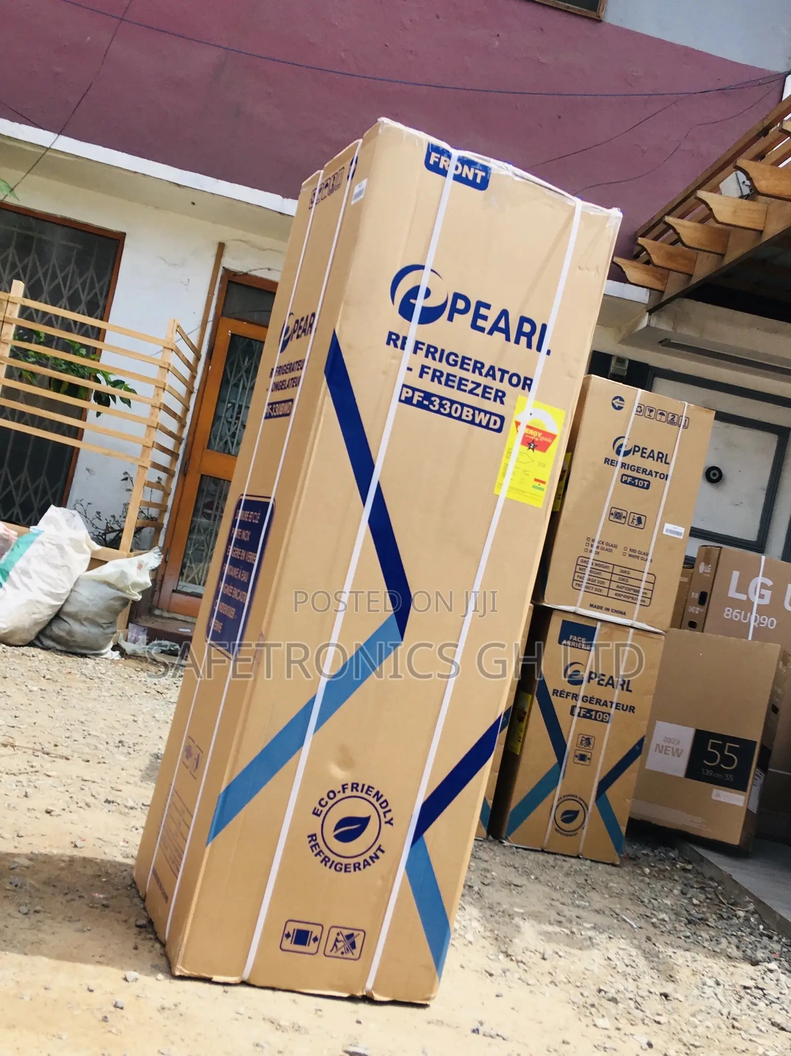 PF-330BWD 251 Liters Doubledoor Bottomfreezer Pearl Fridge