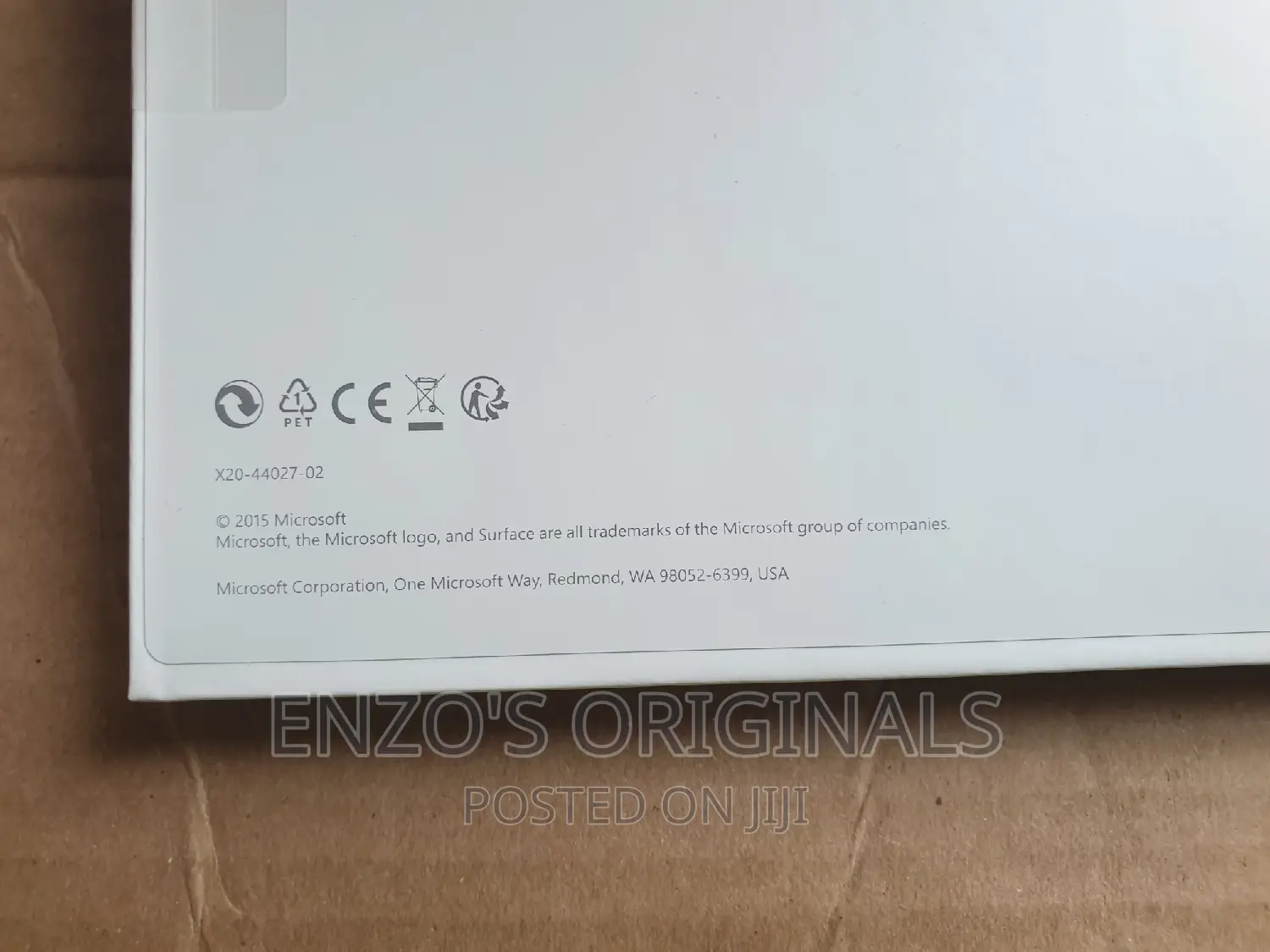 Microsoft Surface Pro 3 To 7 Keyboard New Sealed Red